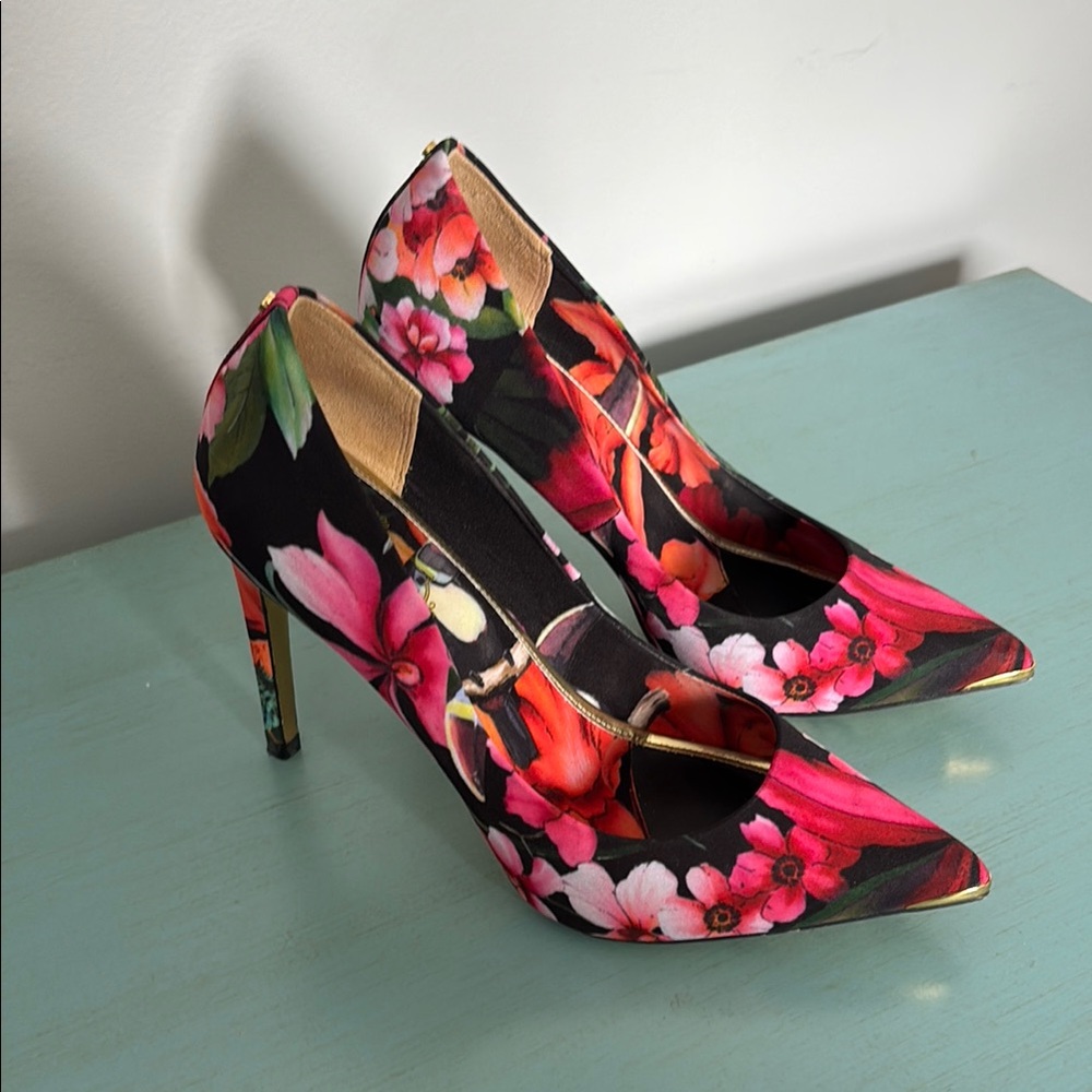 Ted Baker London Floral Stiletto Heels